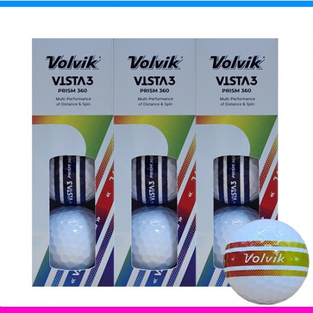 볼빅 브이세븐엑스 화이트 3구 프리미엄 골프볼