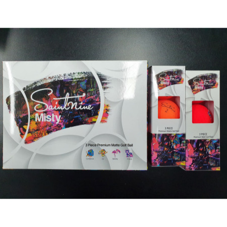 골프공 멘탈메이트 세인트나인 미스티 컬러볼 기념품 골프공 멘탈메이트 세인트나인 미스티 컬러볼 기념품