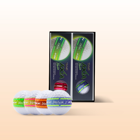 볼빅 화이트 그린 3피스 골프공 선물세트