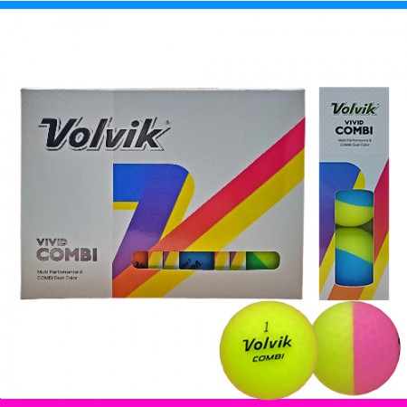 볼빅 컬러풀 비비드 골프볼 12구 세트 볼빅 컬러풀 비비드 골프볼 12구 세트