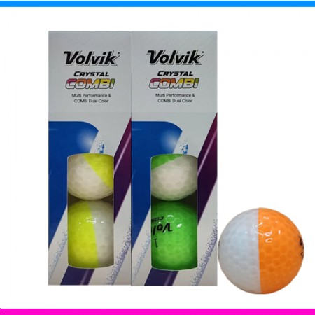 컬러풀 4구성 브랜드 골프볼 선물세트