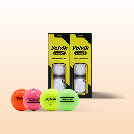 컬러 4구 세트 프리미엄 골프공 선물용 케이스