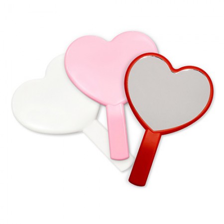 러블리 하트 손거울 소형 휴대용 미러