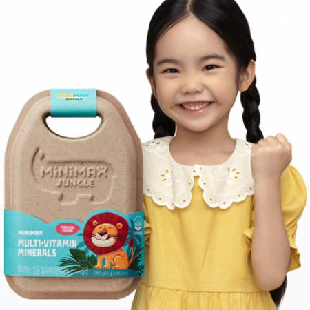 트로피컬 플레이버 어린이 멀티비타민 미네랄 젤리 영양제 건강보조식품 트로피컬 플레이버 어린이 멀티비타민 미네랄 젤리 영양제 건강보조식품