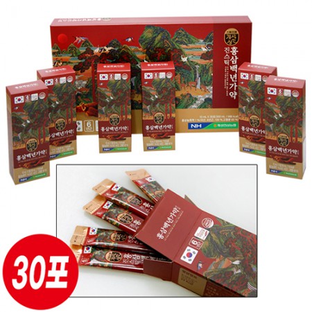 홍삼백년가약 스틱형 진소틱 건강기능식품 선물세트