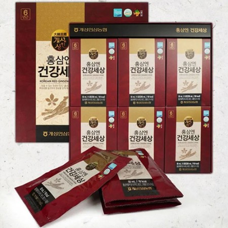 프리미엄 홍삼엔 건강세상 스틱형 건강보조식품 선물세트