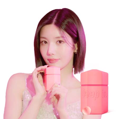 핑크 포장 천연 식물성 여성 건강 보조 식품