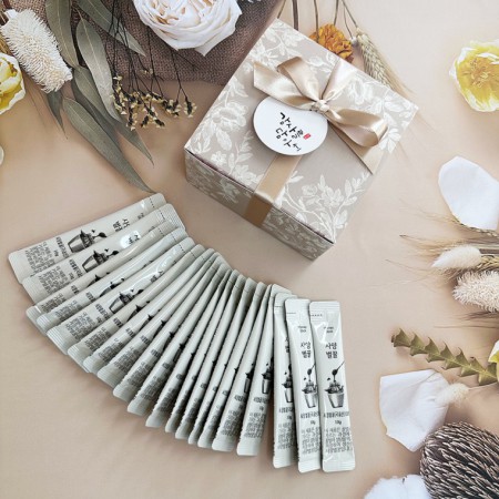 고급 프리미엄 선물용 개별포장 건강기능식품 스틱형 허니볼스틱 고급 프리미엄 선물용 개별포장 건강기능식품 스틱형 허니볼스틱