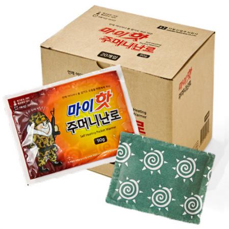 마이핫 주머니난로 90g 대용량 휴대용 손난로