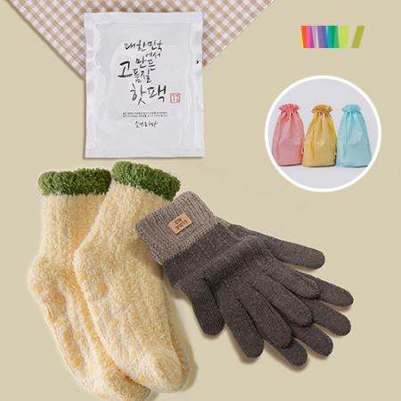 더위저 빅윈터 스마트 터치 방한 양모 겨울 장갑
