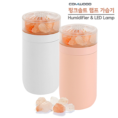 화이트 290ml 탁상형 무선 미니 가습기