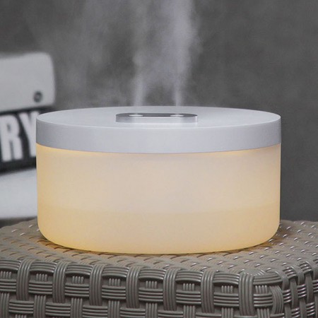 화이트 300ml 초음파 차량용 USB 미니 가습기