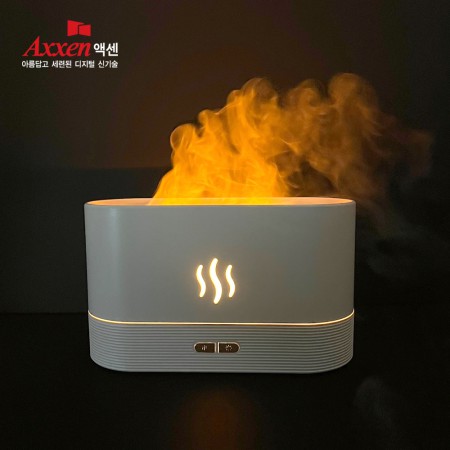 화이트 300ml USB 초음파 무선 휴대용 가습기