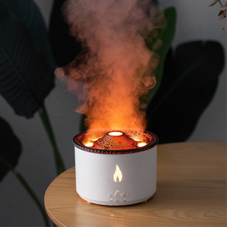 화이트 280ml 초음파 무선 휴대용 아로마 가습기