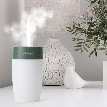 화이트 미니 휴대용 USB 무선 원형 가습기