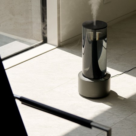 화이트 슬림형 USB 차량용 휴대용 미니 가습기