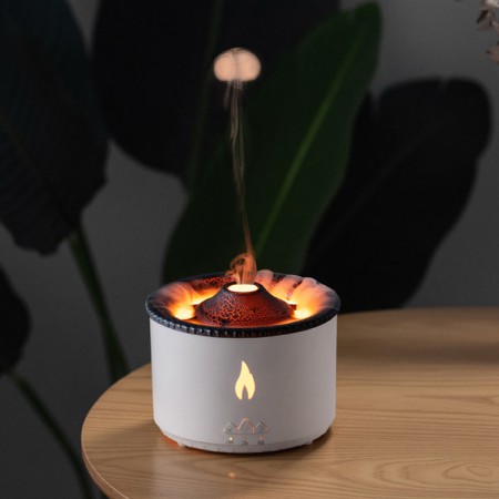 화이트 무선 USB 휴대용 미니 아로마 가습기