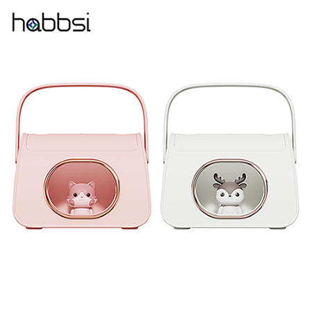 화이트 무선 USB 휴대용 미니 가습기