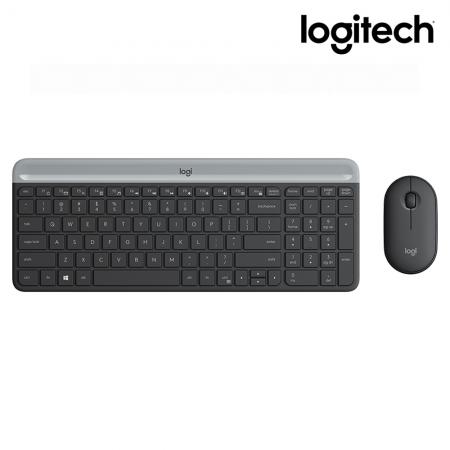 로지텍 무선 슬림형 조용한 키보드 마우스 세트