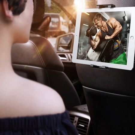 블랙 다관절 각도조절 휴대용 접이식 노트북거치대