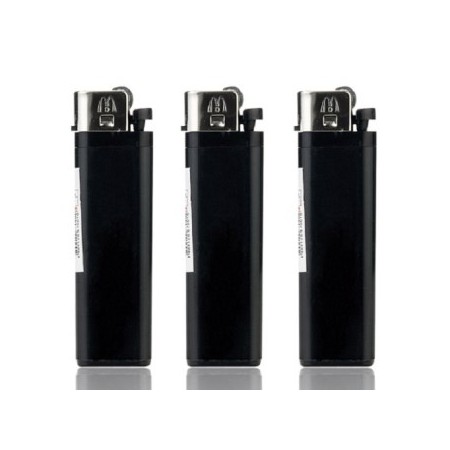 블랙 전자식 가스 충전형 휴대용 라이터