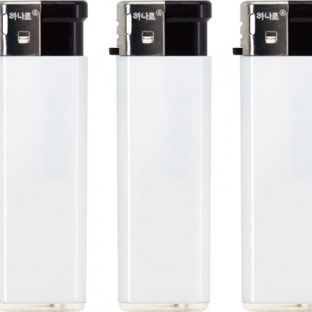 화이트 슬림 미니 휴대용 원푸쉬 가스라이터 화이트 슬림 미니 휴대용 원푸쉬 가스라이터