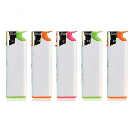 컬러 투톤 백색 전자 라이터