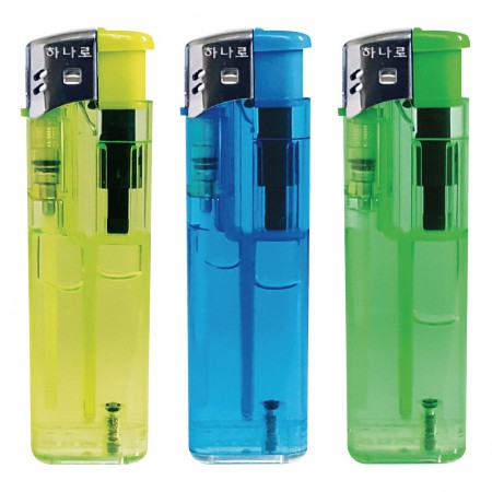 컬러풀 투명 휴대용 전자 가스 라이터