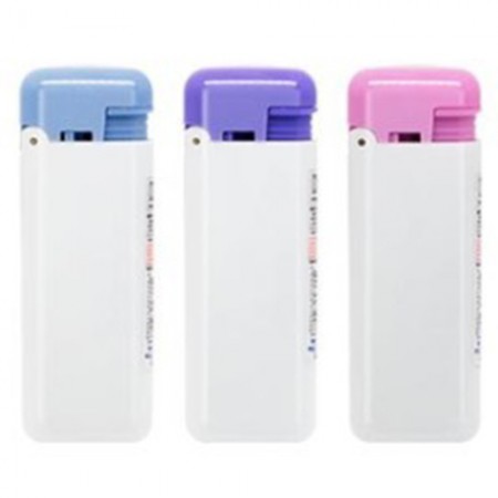 컬러 캡형 터보 백색 투명창 라이터