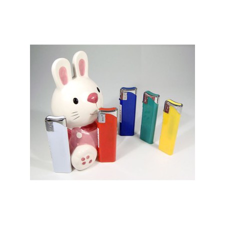 화이트 토끼 캐릭터 디자인 가스 라이터