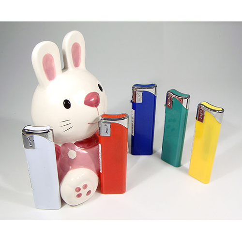 화이트 토끼 캐릭터 디자인 가스 라이터