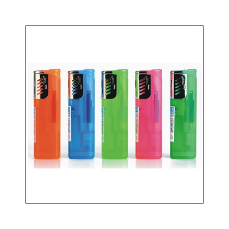 투명 컬러 가스 충전식 일회용 라이터