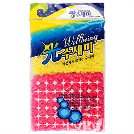 웰빙 광수세미 2P 비닐포장, 요술수세미 주방수세미 웰빙 광수세미 2P 비닐포장, 요술수세미 주방수세미