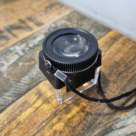 목걸이형 휴대용 루페 x10 돋보기 확대경 제작 목걸이형 휴대용 루페 x10 돋보기 확대경 제작