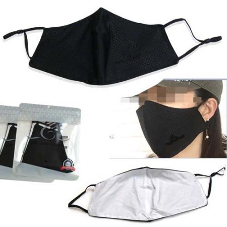 블랙 면소재 재사용 가능 일반마스크