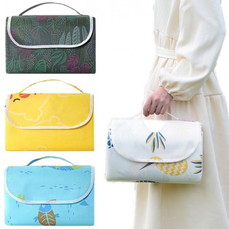 옐로우 대용량 방수 캠핑 피크닉 매트