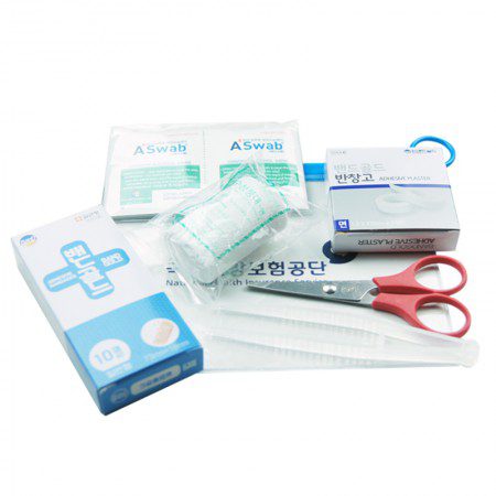 병원 홍보물품제작 응급키트 메디키트핸디1호 7종 병원 홍보물품제작 응급키트 메디키트핸디1호 7종