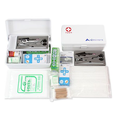 하모니 구급함 中 기구종합세트 15호 판촉물 제작