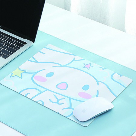 컬러 PU 가죽 사각형 마우스패드 장패드