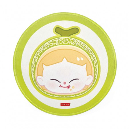 그린 라운드 캐릭터 원형 마우스패드 인쇄