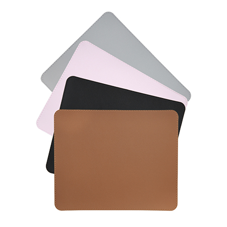 가죽질감 심플 브라운 컴퓨터 마우스패드 사무용품