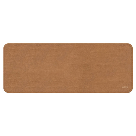 브라운 가죽 패드 고급 마우스패드