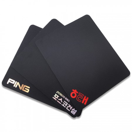 블랙 컬러 게이밍 논슬립 마우스패드