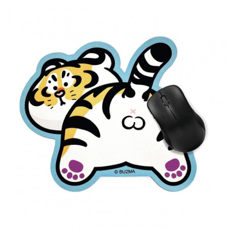 모왕형 노란 호랑이 캐릭터 귀여운 마우스패드 모왕형 노란 호랑이 캐릭터 귀여운 마우스패드