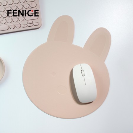 안티슬립 실리콘 컬러 원형 게이밍 마우스패드