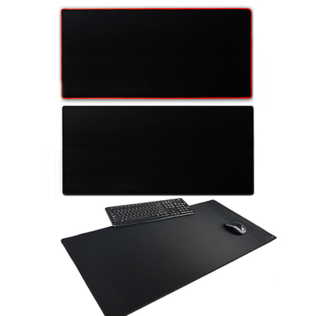 대형 블랙 논슬립 고무 게이밍 마우스패드