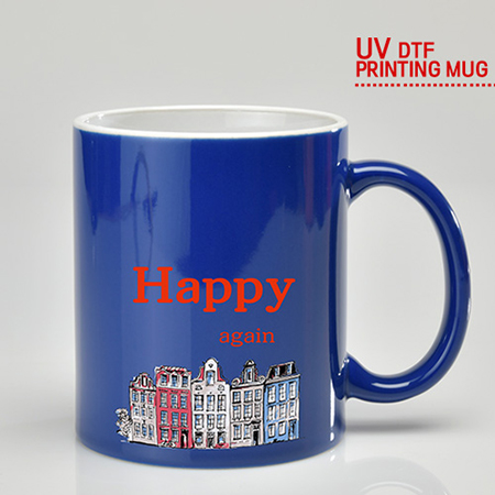 클래식 파랑 도자기 손잡이 이중벽 보온 머그컵 클래식 파랑 도자기 손잡이 이중벽 보온 머그컵