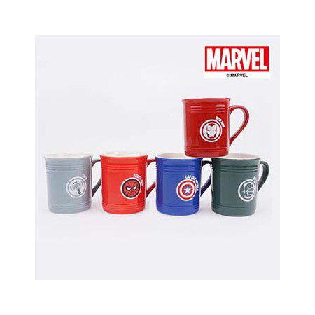 마블 어벤져스 머그컵제작 세트 캡틴 토르 헐크 굿즈