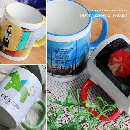 프리미엄 세라믹 도자기 사무용 컬러 머그컵