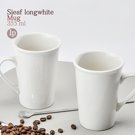 프리미엄 세라믹 화이트 손잡이 머그컵 320ml 프리미엄 세라믹 화이트 손잡이 머그컵 320ml